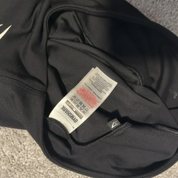 Gymshark Black Athletic Shorts - Picture 3 of 3